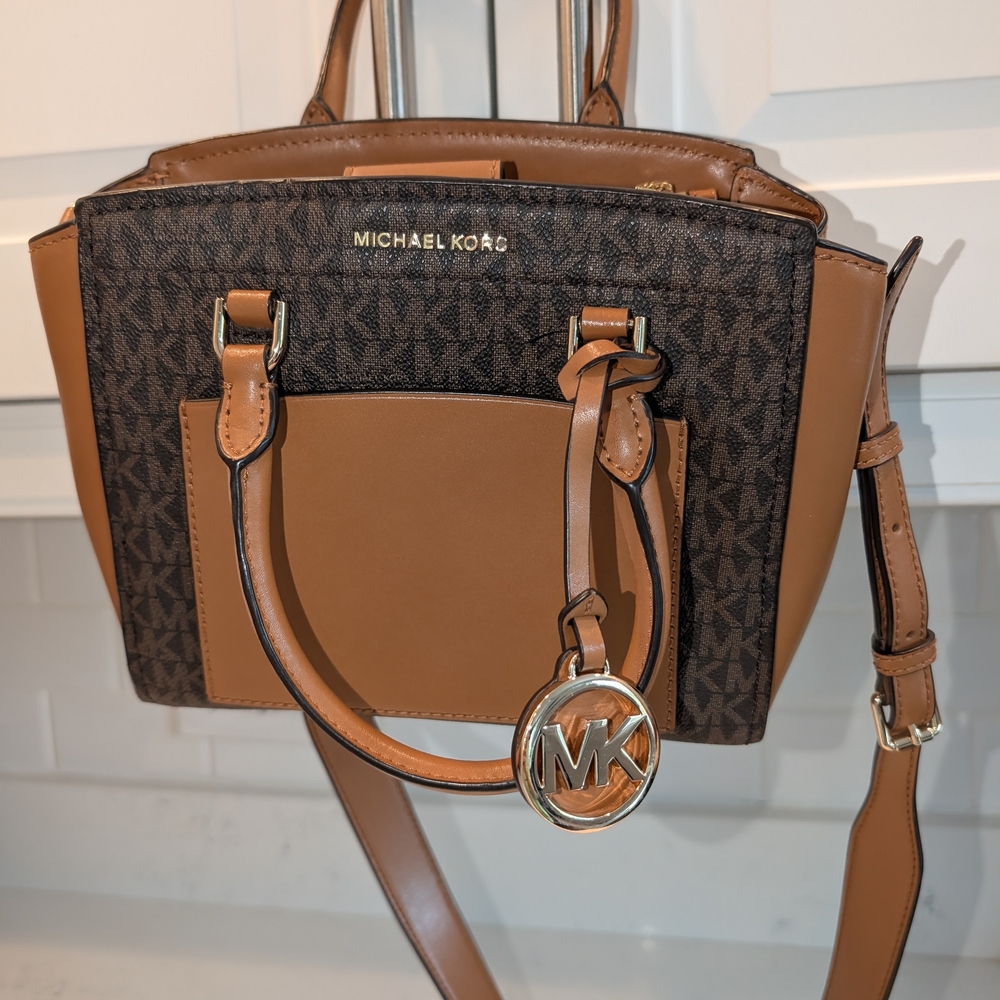 Michael Kors Light and Dark Brown Women's Bag